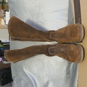 Overland suede shearling boots